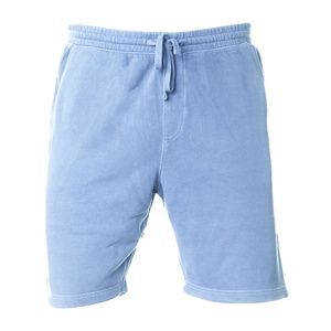 Los pantalones cortos de lana de algodón para hombre más vendidos, diseño personalizado, lienzo de cintura media, estampado personalizado con logotipo OEM en la cintura - Product Image 2