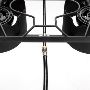 Ad alta potenza 105000 BTU propano fornello a Gas portatile da campeggio all'aperto per il cortile BBQ bruciatore pesante per Patio giardino - Product Image 5