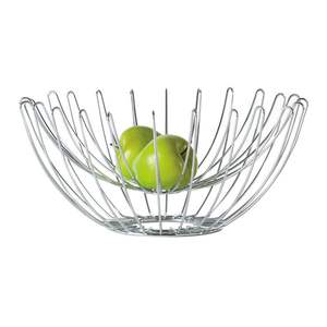 Cesta de frutas contemporánea de alambre para almacenamiento en encimera, decoración elegante para cocina y arreglo de mesa de comedor - Product Image 2