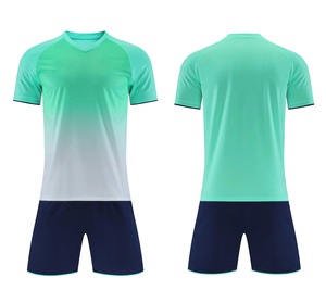Wholesale Plain <b>Soccer</b> Men Training Jersey Quick Dry Polyester 100% Custom Football Uniform Training Suits - Product Image 3