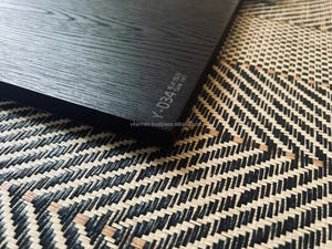 Papier peint en raphia écologique fabriqué à partir de fibres naturelles, idéal pour les maisons et les bureaux sophistiqués. - Product Image 6