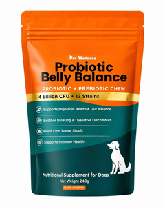 Probiotiques à croquer pour chiens et chats : Santé digestive, immunité, digestion saine, soutien quotidien au bien-être, action rapide - Product Image 1