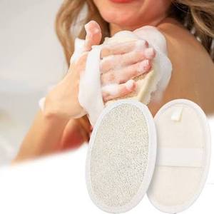 Custom Exfoliating Loofah Bath Sponge Natural Body Scrubber Eco Friendly Shower Pad B2B Supplier - Product Image 3