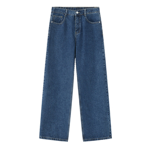 Wholesale Jeans Out Wear Denim Jean <b>Pants</b> for women Straight Denim Casual women's Jeans Baggy Oversize - Product Image 3