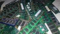 Déchets de RAM dorés pré-découpés à bas prix pour la récupération d'or / Déchets de CPU en céramique de qualité avec doigts dorés et déchets de RAM informatique