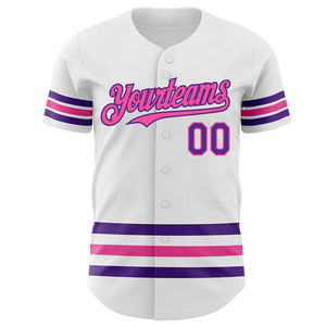 Camiseta de Béisbol Premium Sublimada con Botones para Hombre y Mujer, Uniforme Deportivo Ligero y Transpirable, Venta al Por Mayor, Impresión Completa - Product Image 2