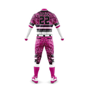 Premium Quality Solid Color <b>Baseball</b> Uniform Latest Design New Style Sportswear Sublimation <b>Baseball</b> Jerseys Affordable Price - Product Image 3