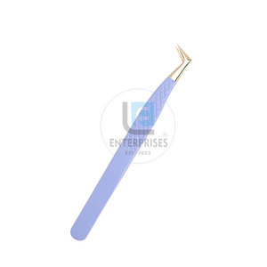 Pinces à cils en acier inoxydable de haute qualité, faites à la main - Instrument de beauté durable et réutilisable - Product Image 6