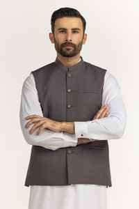 Chaleco Tradicional para Hombre en Colores Sólidos, Fabricación Profesional, Ligero, Estilo Afgano, para Fiestas y Bodas - Product Image 2