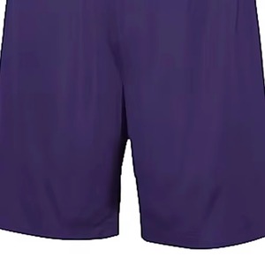 Shorts d'entraînement multisports pour hommes, taille haute, séchage rapide, respirants, en polyester, style vintage, avec cordon de serrage, longueur genou - Product Image 3