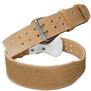 Durable Heavy Duty Leather Powerlifting Belt Adjustable Weightlifting Belt Gym Training Back Support OEM Factory Supplier - Product Image 2