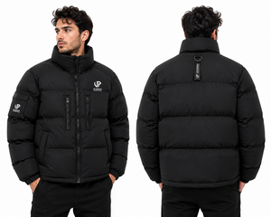 Veste d'hiver matelassée pour homme, épaisse et isolante, en polyester, style décontracté pour l'extérieur, fabricant OEM ODM - Product Image 1