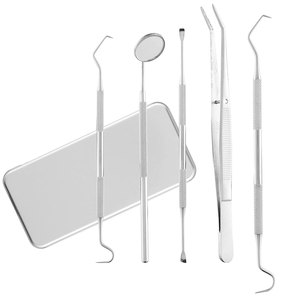Professional Dental Scaler Set – Large Handle, Stainless Steel, Precision <b>Cleaning</b> <b>Tool</b> for professional dental use - Product Image 1