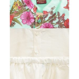 Conjuntos Modestos para Niños, Kurta y Pijama con Chaqueta Estampada de Manga Larga y Poliéster Sólido - Product Image 2