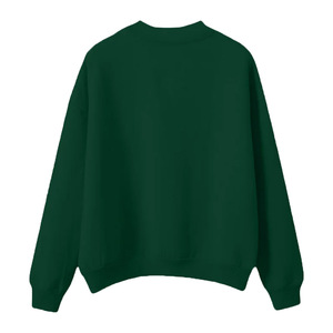 Sweat-shirt d'hiver personnalisé pour femme, écologique, coupe-vent, respirant, en molleton tricoté polyester/coton 340g, col rond - Product Image 1