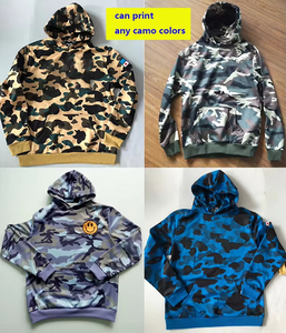 Sudaderas con Capucha Unisex, Estampado de Camuflaje, Corte Regular, Casual, Forro Polar de Poliéster, Etiqueta Personalizada, Sublimación Personalizada - Product Image 4