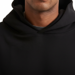 Fabricante de Sudaderas Extra Grandes Personalizadas, Sudadera con Capucha de Algodón Grueso, Sudadera Urbana con Etiqueta Privada OEM, Sudadera con Logotipo Personalizado - Product Image 4