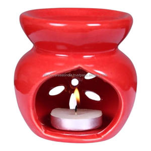 เตาน้ำมันหอมระเหยเทียนหอมระเหยพร้อมเครื่องกระจายกลิ่นหอมน้ำมันหอมระเหยและเทียนสี่ดวง - Product Image 5