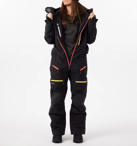 Traje de Esquí y Snowboard de una Pieza para Mujer, Impermeable, Cortavientos, Aislado y Cálido - Product Image 1