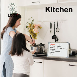 Planches blanches à nettoyage magnétique 12 "x 16", pour table, avec support - Product Image 3