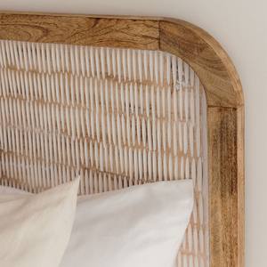 Cabecero Vandana Flux Merino para cama de 150 cm en madera de mango Yulara - Product Image 2