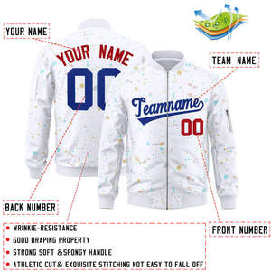 Blouson universitaire brodé de haute qualité 2026, idéal pour les uniformes d'équipe (vente en gros) - Product Image 2