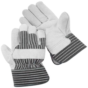 Guantes de Trabajo de Algodón con Dedos Completos, Diseño a Rayas Azules, Protección Laboral para Exteriores, Unisex, para Todas las Estaciones - Product Image 2