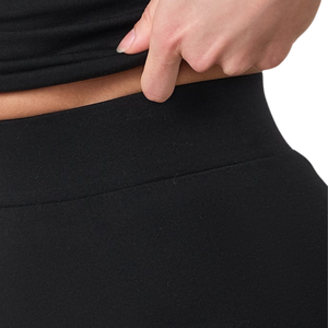Shorts de sport décontractés pour femmes noires, taille haute élastique, extensibles, séchage rapide, respirants, pour fitness et entraînement - Product Image 5