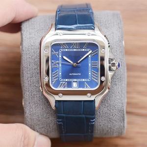 Elegante Reloj Mecánico de Correa Verde para Mujer de Negocios con Cristal de Zafiro, Luminoso, de Alta Calidad, Lujoso e Impermeable - Product Image 2