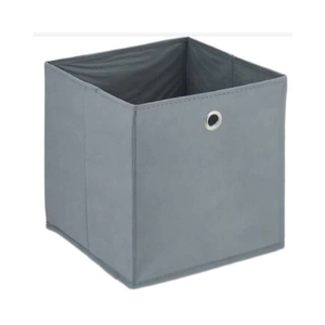 Foldable Non-Woven Cloth Organizer <b>Stackable</b> <b>Storage</b> Bins with Lids 10kg Load Capacity Reusable for Efficient Organization - Product Image 1