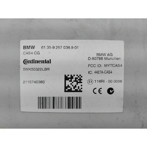 ECU และโมดูลคอมพิวเตอร์มือสองสำหรับรถยนต์ซีรีส์ 7 รุ่น 9257038 - Product Image 4