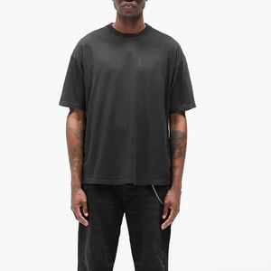 Fabricant et fournisseur OEM de t-shirts en coton 100% jersey simple 160 GSM, production de vêtements en gros avec étiquette privée - Product Image 3