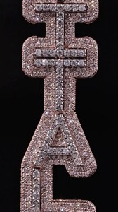Pendentif Lettre YITAL en Moissanite, Argent 925, Micro-incrustation de Cristaux Strass, Breloque Thème Unisexe, Bijoux Style Hip-Hop - Product Image 5