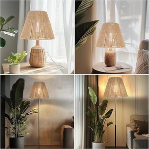 Wholesale Bamboo Rattan Lampshade Ceiling Hanging <b>Light</b> <b>Cover</b> for Modern Interior Lighting Made by KingCraftViet - Product Image 3