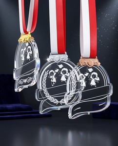 Trofeo Deportivo Personalizable de Acrílico Premium, Bronce, Duradero, Reciclable, con Logotipo Grabado, Precio de Fábrica, Premio por Logro - Product Image 5