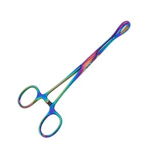 Pinzas para hisopos de algodón Foerster Ballenger, manuales, 210 mm, 17-142-280, instrumento de agarre de precisión de acero inoxidable quirúrgico - Product Image 3