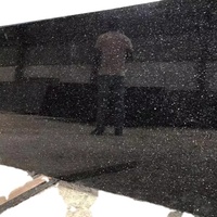 Dalles et carreaux en granit noir Galaxy avec finition antique moderne pour comptoirs, bureaux, projets de villas