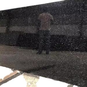 Losas y Azulejos Grandes de Granito Negro Galaxy para Encimeras y Proyectos de Interiores de Oficinas - Product Image 5