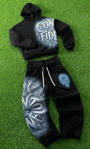 เสื้อฮู้ดดี้ Magic Trip แบบ unisex ทรงโอเวอร์ไซส์ ซิปหน้า ผ้าฝ้ายเฟรนช์เทอร์รี่ สไตล์ลำลอง สำหรับฤดูใบไม้ร่วง พิมพ์ลายดาว - Product Image 5