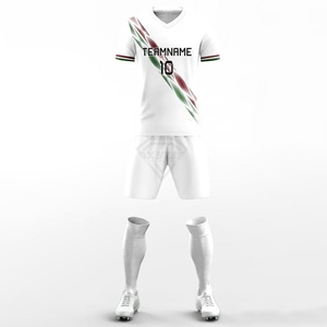 Tenue de football personnalisée de haute qualité, impression par sublimation intégrale, ensemble d'uniformes d'entraînement, logo du club, nom de l'équipe, uniforme de football - Product Image 1