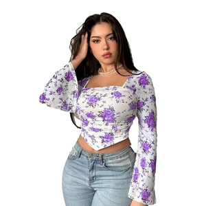 Ropa Occidental para Mujer, Top de Tela Suave de Lujo, Atuendo Elegante, Informal y de Moda para Uso Diario - Product Image 1