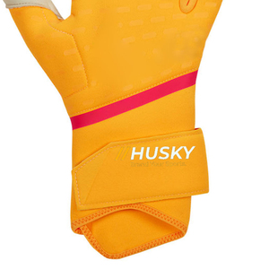 HUSKY SPORTSWEAR Warm Full Finger <b>Touchscreen</b> <b>Gloves</b> Black Acrylic Cotton Winter Outdoor Use Jacquard Wrist Length Breathable - Product Image 3