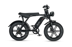 Bicicletas Eléctricas al por Mayor de 48V 500W con Diseño de Neumáticos Gruesos de 20 Pulgadas, Velocidad Variable, Bicicletas Eléctricas Híbridas para Adultos, Listas para Enviar - Product Image 6