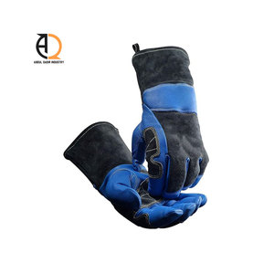 ถุงมืองานเชื่อมถุงมือหนังปลอดภัยสำหรับงานอุตสาหกรรม - Product Image 4