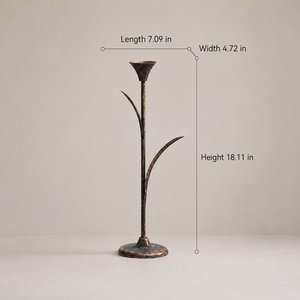 Black Candle Holder Suitable for Decoration of Wedding Party <b>Tables</b> and Also for Home Decorations - Product Image 5