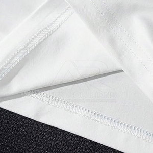 T-shirt élégant surdimensionné avec strass, 100 % coton, respirant, écologique, vêtements décontractés pour hommes, vêtements de mode en vente - Product Image 5