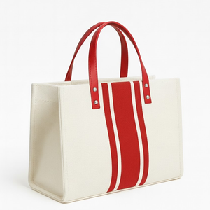 Delta |   Sigma |   Bolso Tote de Yute para Mujer Theta Sorority, Bolso de Hombro Espacioso para el Trabajo, Compras y Viajes, Bolso Casual - Product Image 3