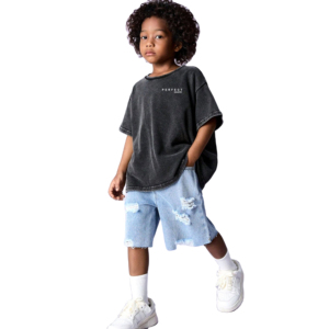 Nueva Camiseta de Verano 2026 para Niños, 100% Algodón, 280 g/m², Talla Grande, Personalizable, Multicolor, Camiseta para Bebé de Peso Pesado - Product Image 6