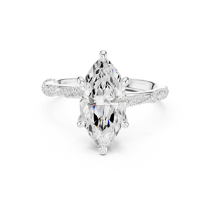 Bijoux Garden Grove Set de bagues de mariée traditionnelles en or 14K - Product Image 5