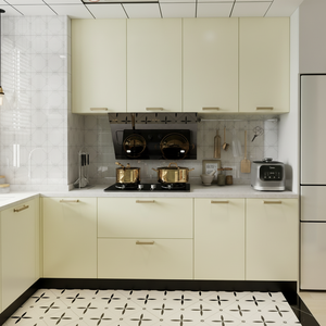 Fornitura Diretta di Fabbrica di Mobili in Legno Chiaro, Personalizzabili per Cucine di Piccole <span class=keywords><strong>Dimensioni</strong></span> e Arredamento per Appartamenti - Product Image 2